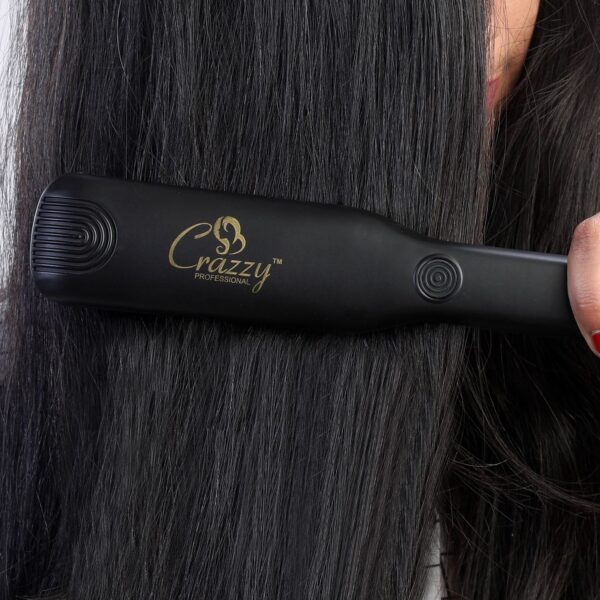 Crazzy professional hair crimper tourmaline titanium