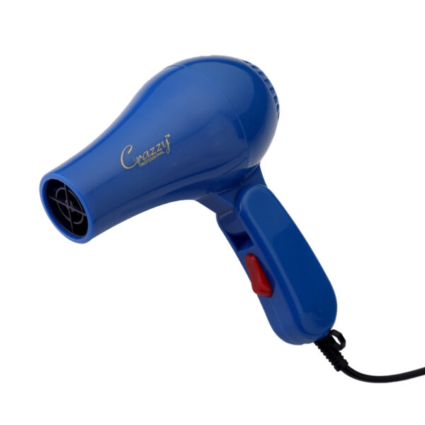 Crazzy Professional Mini Hair Dryer Blue