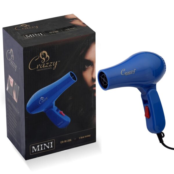 Crazzy professional hair dryer Mini