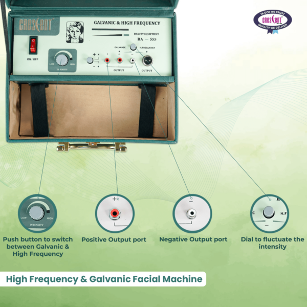 Crescent High Frequency and galvanic Machine