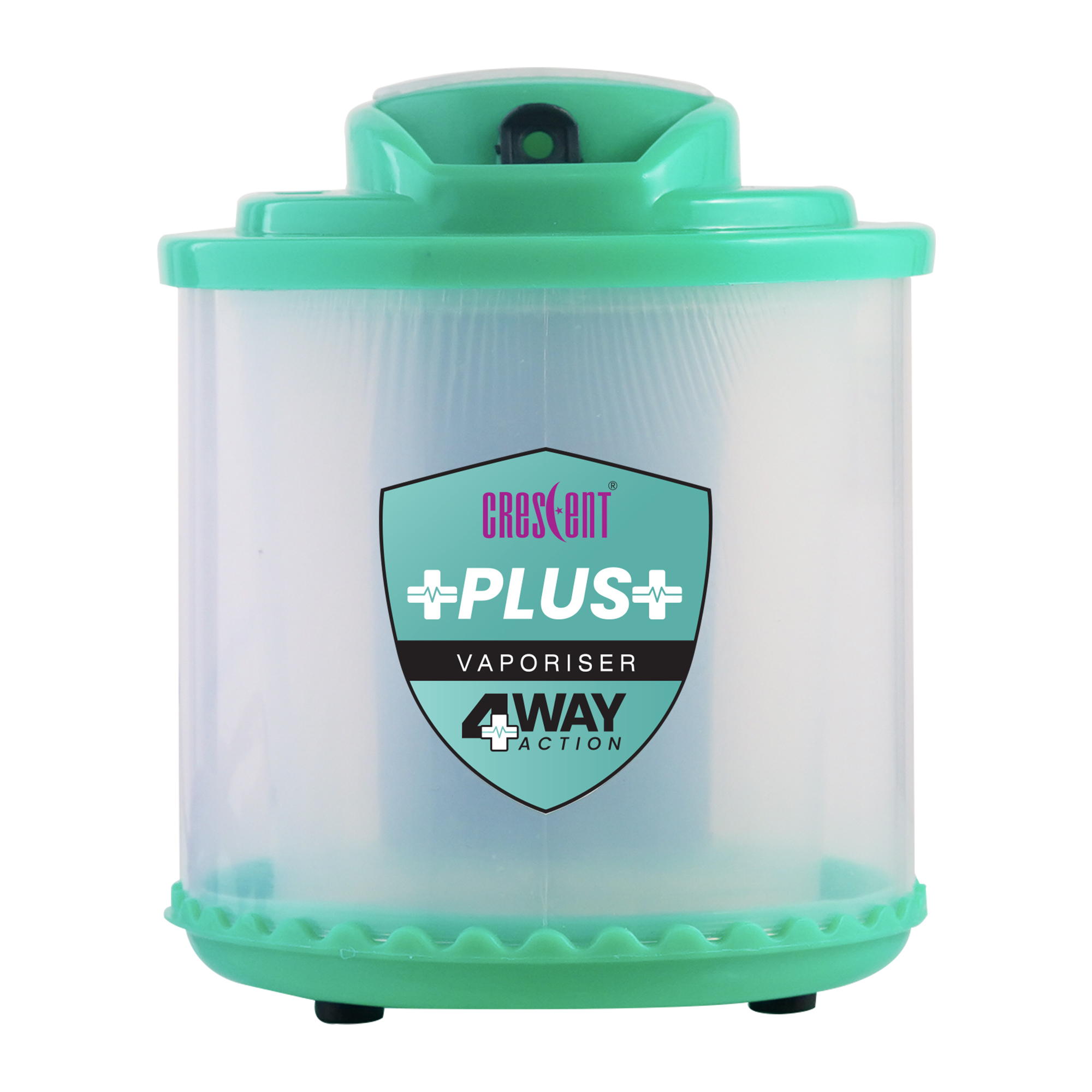 Crescent Plus 4 way action Facial Steamer Vaporizer, Green