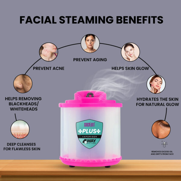 crescent plus facial steamer vaporizer benefits