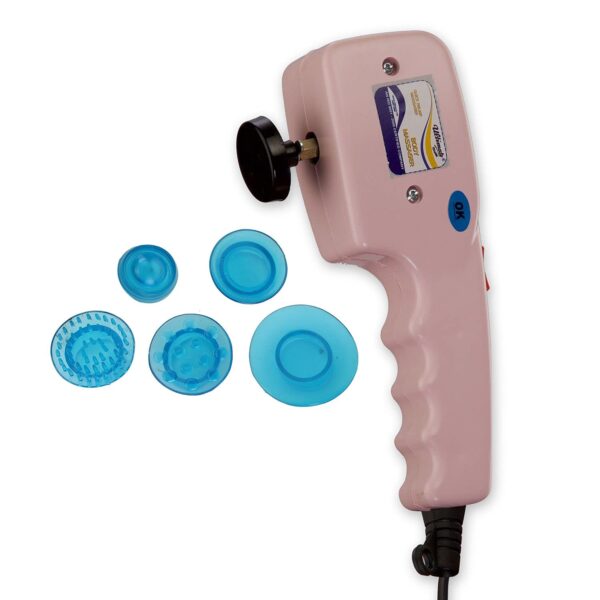 crescent royal electric body massager pain relieve device pink