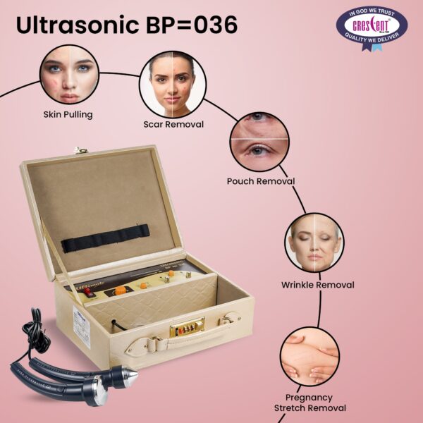 crescent Ultimate Ultrasonic Machine Healthier Youthful Skin, peti