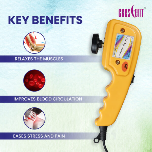 crescent rich electric full body pain relieve vibrating massager