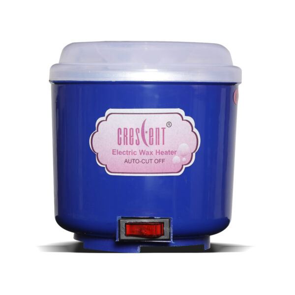 crescent wax heater waxing blue