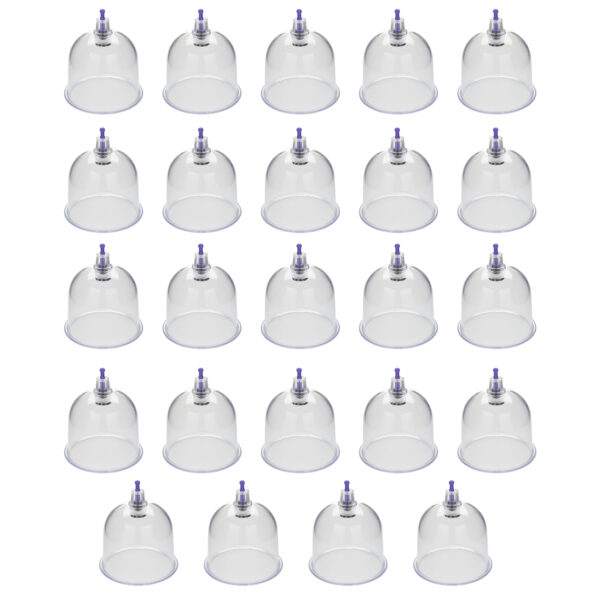 Crescent Hijama Cups 24 piece set size 1