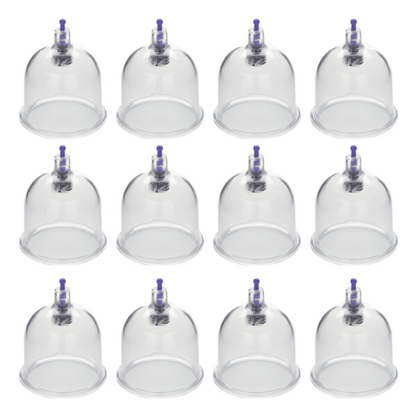 Crescent Hijama Cups 12 piece set size 2