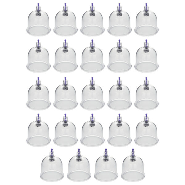 Crescent Hijama Cups 24 piece set size 2