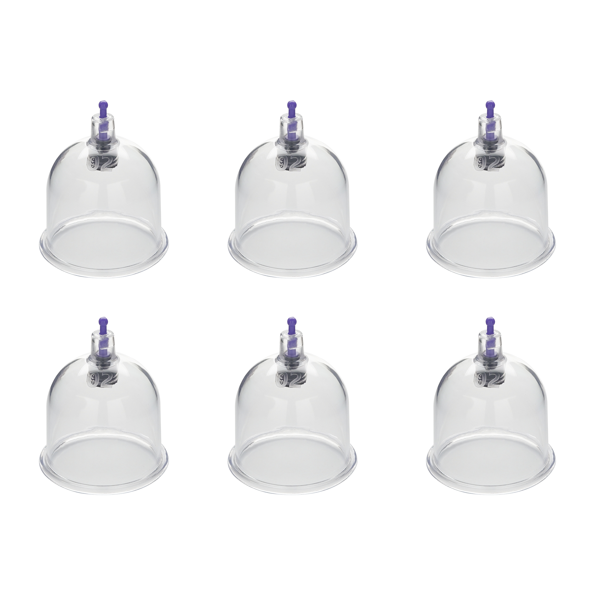 Crescent Hijama Cupping Therapy Cups(Only)| (Cup S...