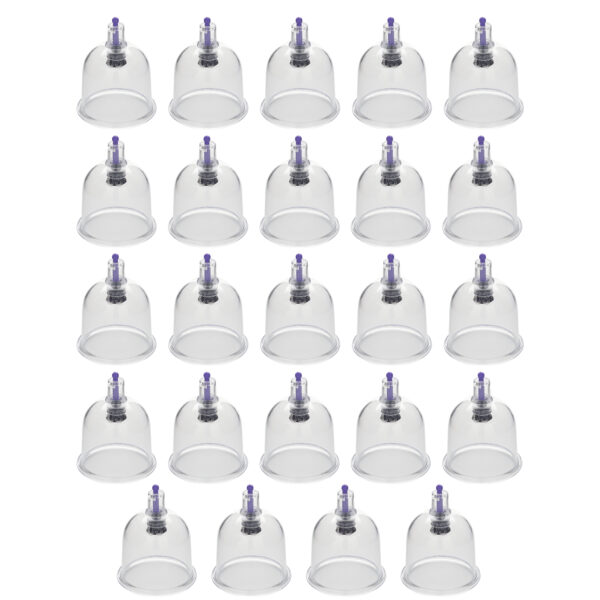 Crescent Hijama Cups 24 piece set size 3