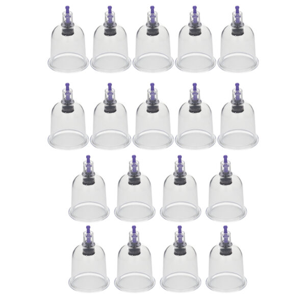 Crescent Hijama Cups 18 piece set size 4