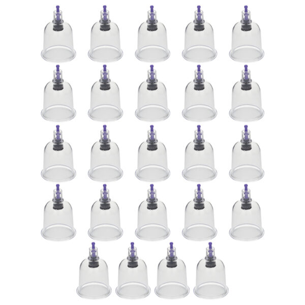 Crescent Hijama Cups 24 piece set size 4